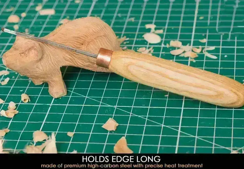 V-profil Treskjærejern 12/2 - Nr.12 Stemjern - Game-On.no