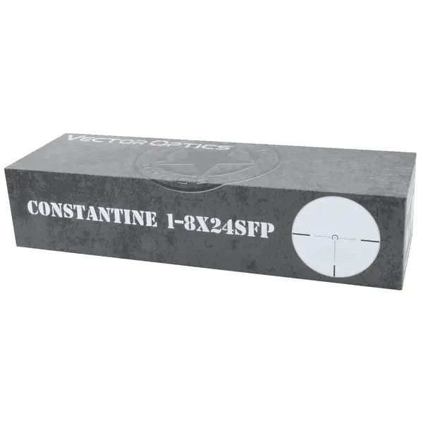 Vector Optics Constantine 1-8x24 SFP, originalemballasje