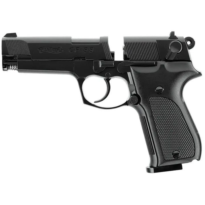 Walther CP88 Sort 4.5mm CO₂ – Presis og tung luftpistol - Game-On.no