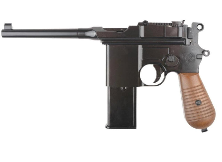 WE - 712 Box Gun Gassdrevet Airsoftpistol med Blowback - gameon.eu