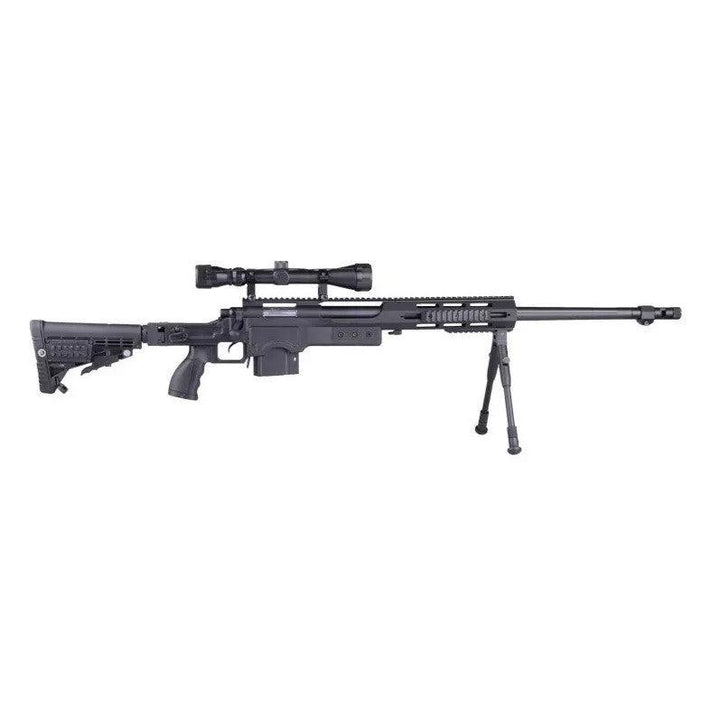 WELL - DSR-1 Airsoft Sniper Rifle - Inkl. Kikkertsikte og Bipod - gameon.eu