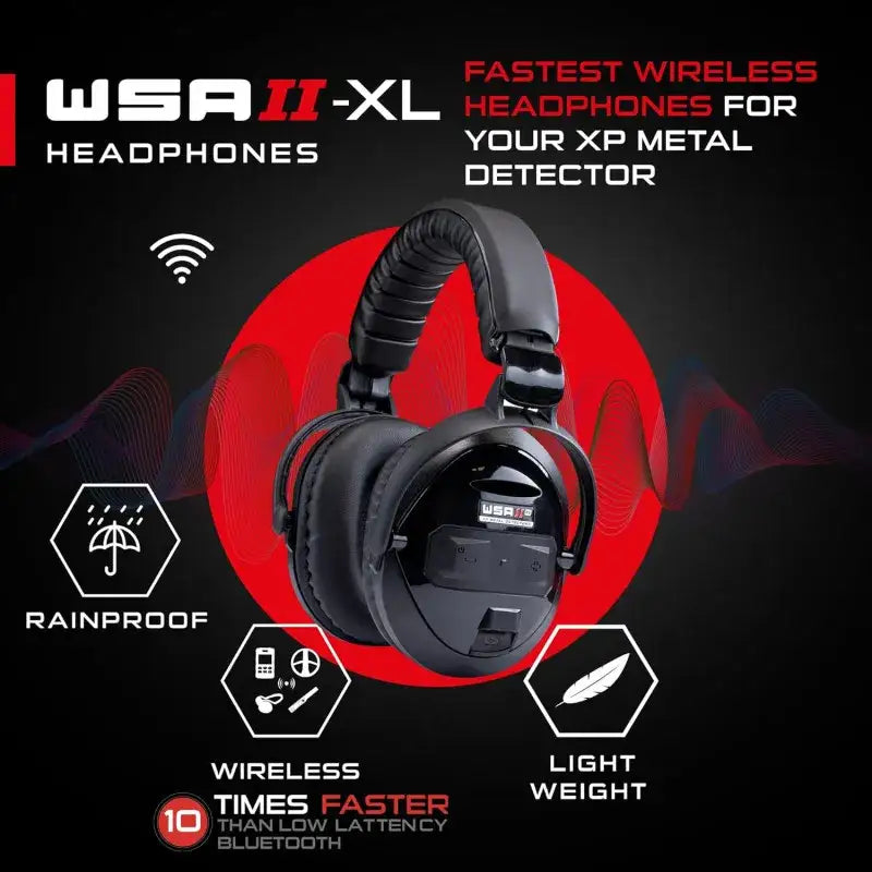 XP - WSA II -XL Trådløse Hodetelefoner til DEUS II - Game-On.no