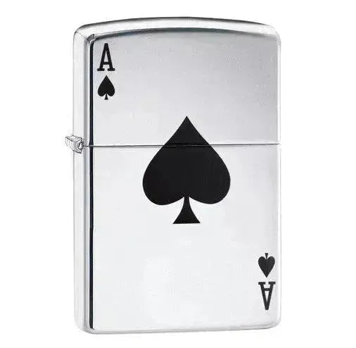 Zippo - Ace of Spades Design - Game-On.no