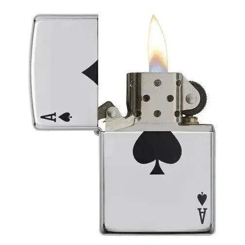 Zippo - Ace of Spades Design - Game-On.no