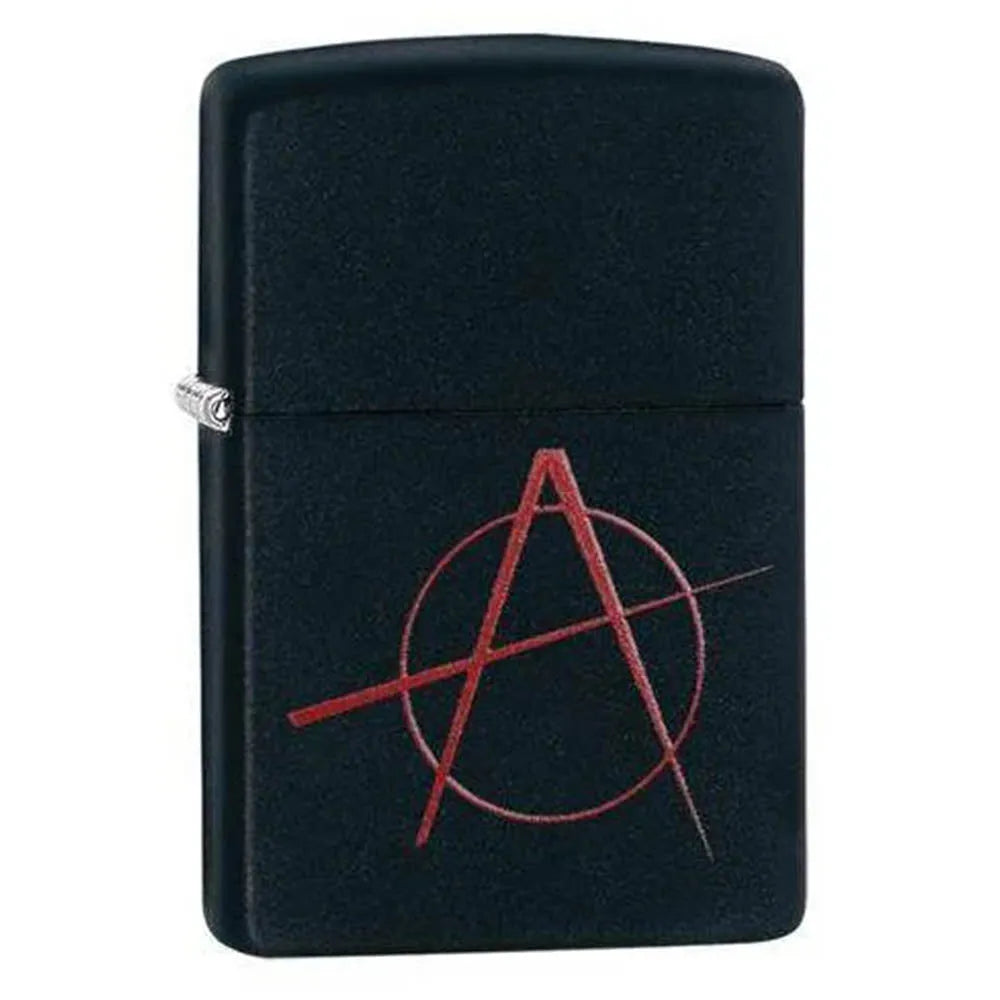 Zippo - Anarchy - Black Matte - gameon.eu