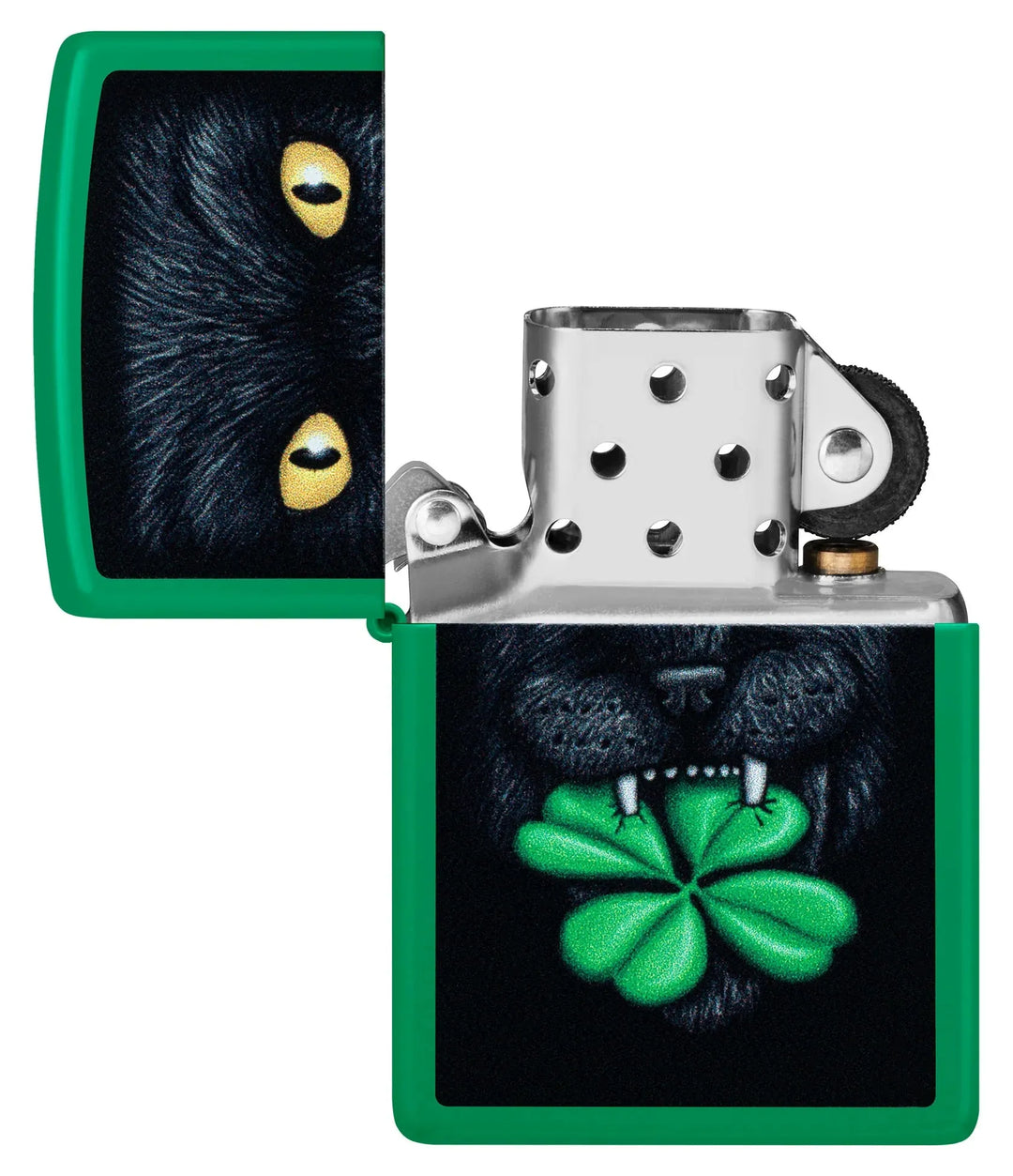 Zippo - Feline Lucky Design - Lighter - Game-On.no
