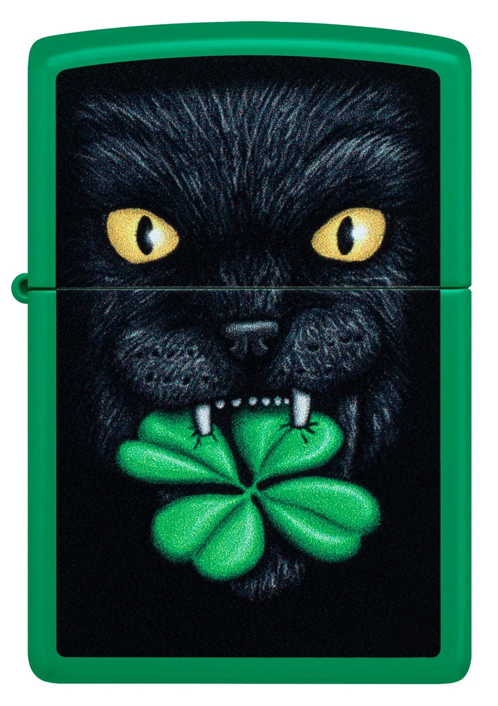 Zippo - Feline Lucky Design - Lighter - Game-On.no
