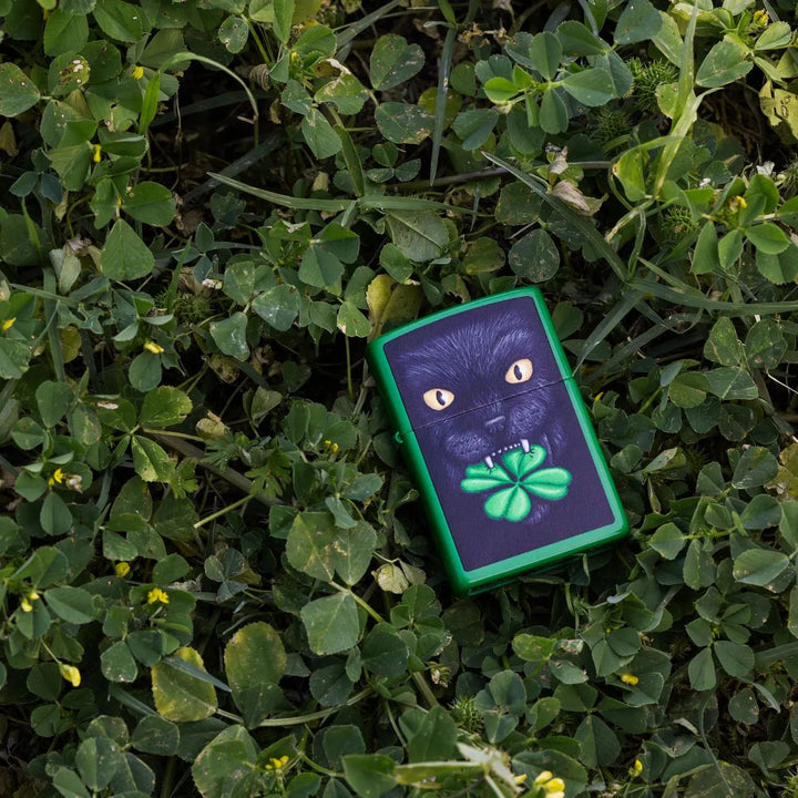 Zippo - Feline Lucky Design - Lighter - Game-On.no