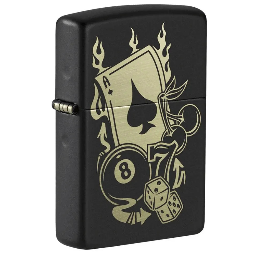 Zippo - Gambling Motiv - Game-On.no