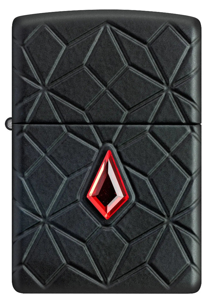 Zippo Lighter - 360 Armor® Red Crystal Design - Game-On.no