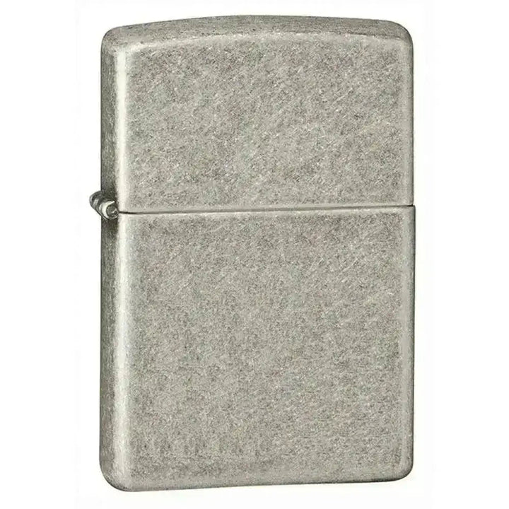 Zippo Lighter - Antique Silver Plate Armor - Game-On.no