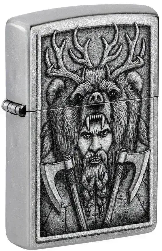 Zippo Lighter - Barbar Motiv - Game-On.no