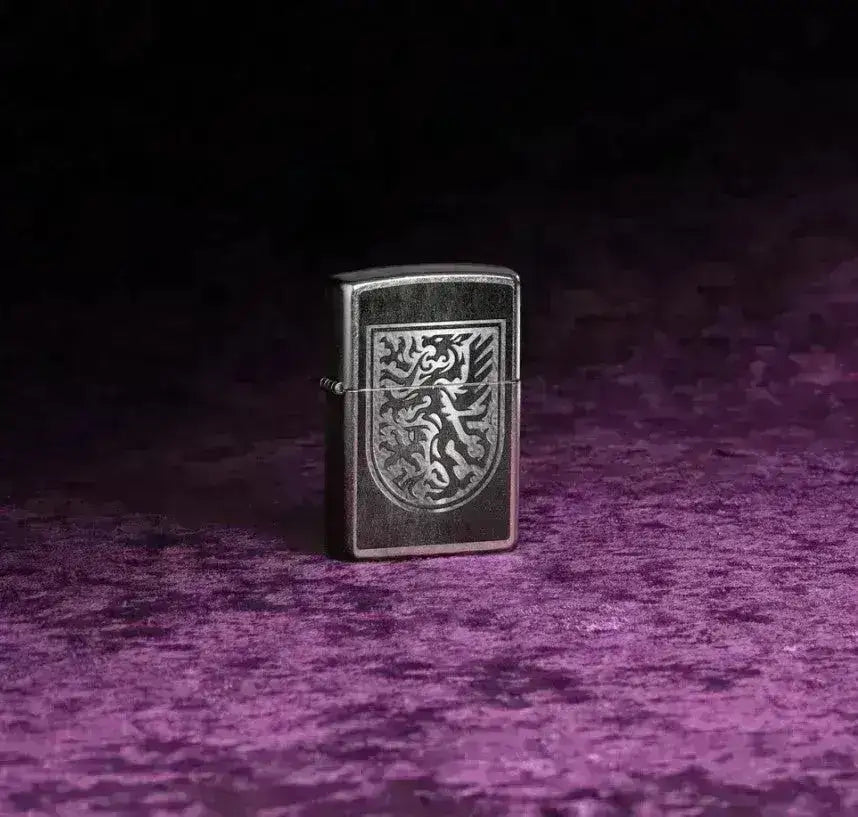 Zippo Lighter - Drage Våpenskjold - Game-On.no