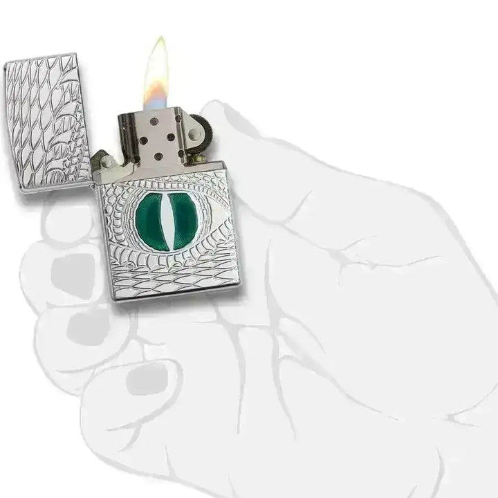 Zippo Lighter - Dragon Eye - Game-On.no