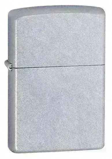 Zippo Lighter - Klassisk Satin Chrome - Game-On.no