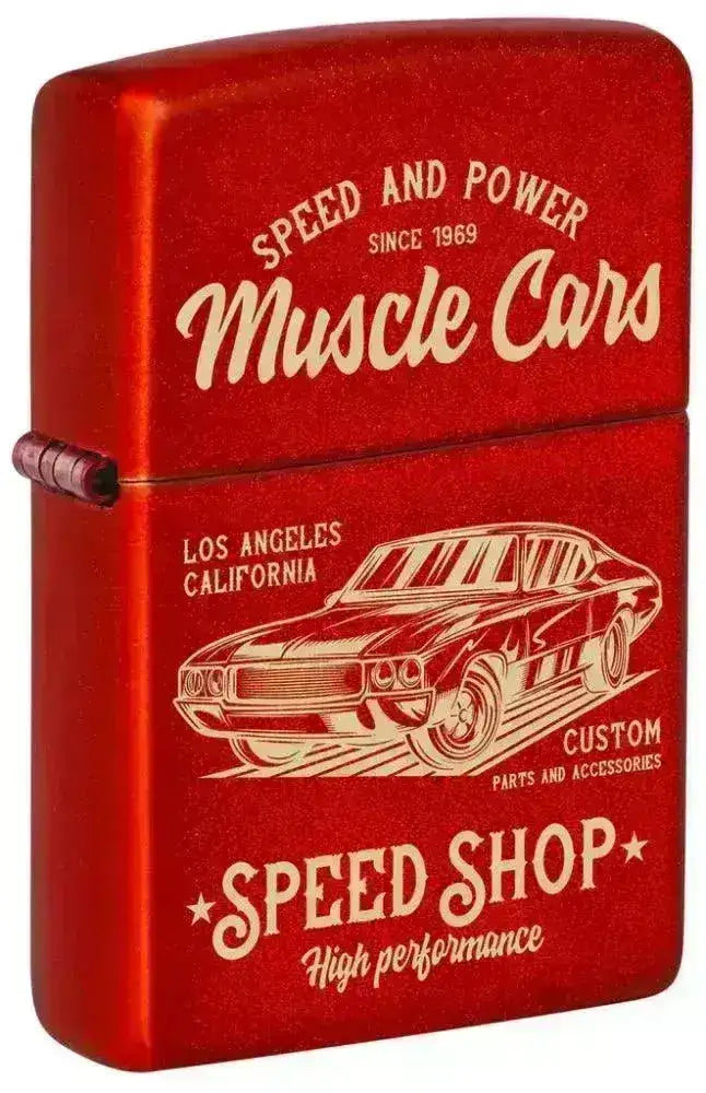 Zippo Lighter - Muscle Car Design - Game-On.no