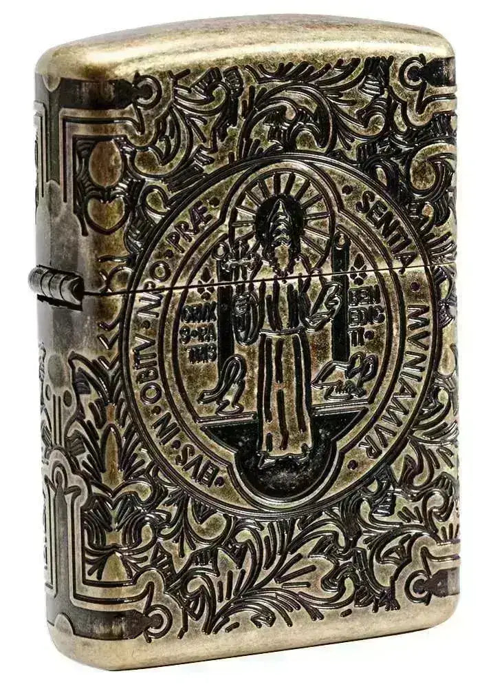 Zippo Lighter - St. Bendik - Armor 360 Degree Limited - Game-On.no