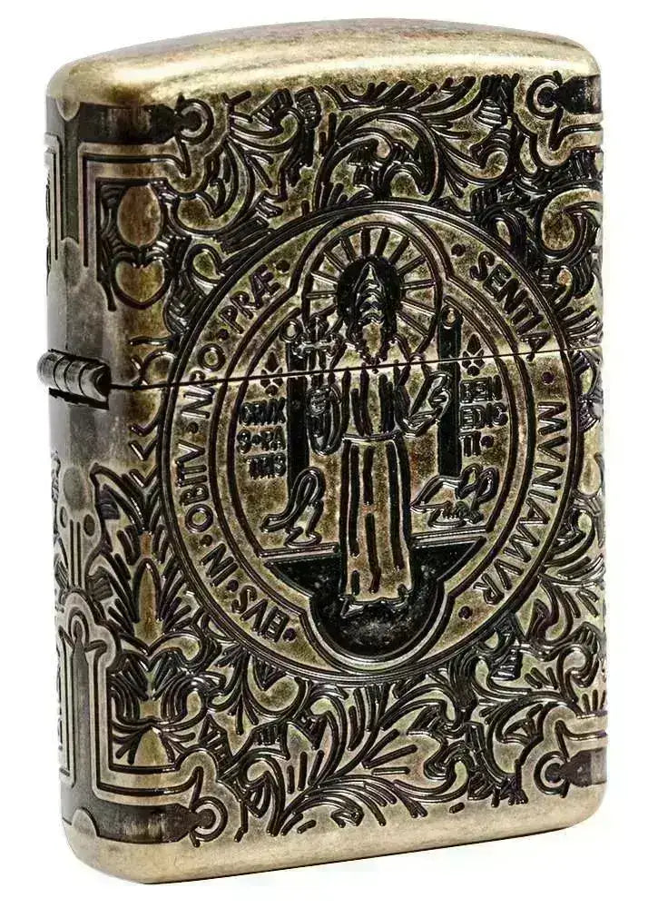 Zippo Lighter - St. Bendik - Armor 360 Degree Limited - Game-On.no