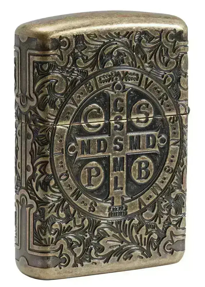 Zippo Lighter - St. Bendik - Armor 360 Degree Limited - Game-On.no