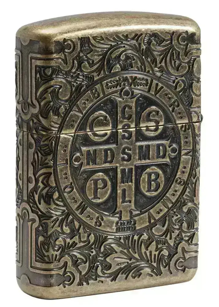 Zippo Lighter - St. Bendik - Armor 360 Degree Limited - Game-On.no